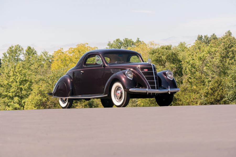  Lincoln Zephyr Coupe (HB-720) 1937 года  (фото 5 из 46)